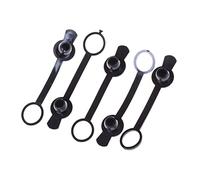 KONIEEJN Couvercles anti-poussière en caoutchouc pour bouchons d'alimentation pour connecteur de prise de charge DC-022B, protection longue utilisation pour bouchons de temps, capuchon étanche