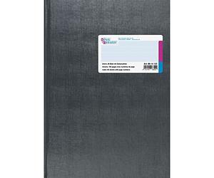 Konig & Ebhardt 8614122-601P96 Cahier de comptabilité A4, reliure cartonnée, 80 g/m², 96 feuilles lignées
