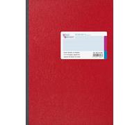 Konig & Ebhardt 8618642-600SB96DR Cahier de brouillon A4 quadrillé avec onglets A-Z 70 g/m² 96 pages