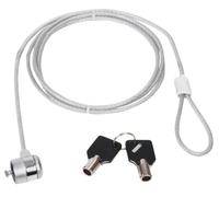 Câble antivol pour ordinateur portable Clé Métal 1.8 m Argent König CMP-SAFE3