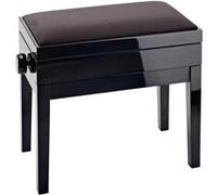 Konig & Meyer 13950 banquette piano noir brillant (assise en velours noir) G