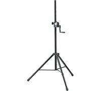 K&M Trépied pour enceintes 21302 Starline - acier noir, manivelle, douille M10