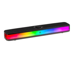 Konix 61889000073 haut-parleur soundbar Noir 2.0 canaux 10 W