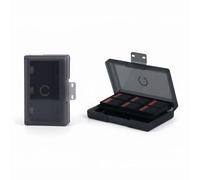 Boîtier de protection et transport - KONIX - Pour cartouches de jeux Nintendo Switch 2 - Antichoc - 24 rangements - Noir