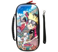 Konix Boruto Naruto Next Generations Protection contre les mouches et sac de transport pour Nintendo Switch, Switch Lite et Switch OLED - Design Konoha Team 7
