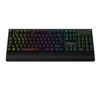 KONIX Clavier Gamer Mécanique Drakkar Asgard Aura - AZERTY - Rétroéclairage - Switches Marron - Multimédia - Repose-poignet