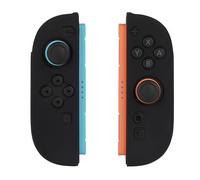 Konix Coque de Protection pour manettes Joy-Con Nintendo Switch 2 - Silicone - Antichoc - Anti-Rayures - Anti-poussière - Noir