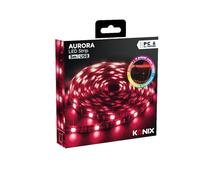 Konix Drakkar Bande lumineuse gaming LED Aurora 3 m - Revêtement autocollant - 16 couleurs - Connexion USB