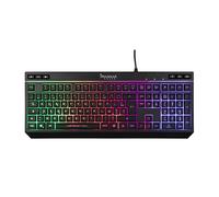 Konix Drakkar Clavier Gaming Filaire à Membrane Spelheim AZERTY - Anti-ghosting - Rétroéclairage Arc-en-Ciel