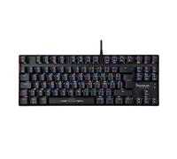 Konix Drakkar Clavier Gaming Filaire mécanique Alfheim TKL AZERTY - Format TKL sans pavé numérique - Rétroéclairage RVB