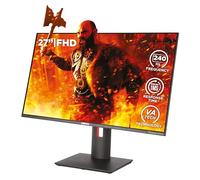 Konix Drakkar Écran Gaming Galar 27" PC, PS4, PS5, Switch et Xbox - Résolution Full HD 1 080 px - Fréquence 240 Hz - Temps de réponse 1 ms - Dalle VA