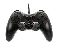 Konix Drakkar Manette filaire Battle Axe pour bureau PC gaming - Connexion USB - Câble 1,8 m - Noir