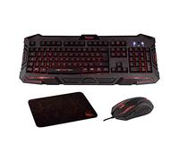 Pack 3 en 1 Konix Drakkar PK-30 : Clavier + Souris + Tapis de souris - Neuf