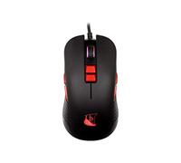 Konix Drakkar Souris Ambidextre - Souris Gamer 10 Boutons - Souris Gaming 4 Niveaux DPI - Souris Filaire Gamer Rétro-Éclairé - Souris Gamer Ergonomique - Souris Compatible Windows XP/Vista/7/8/10