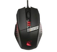 Konix Interactive Souris Runemaster Evo KX DK M-20 – Filaire USB, optique 7 boutons, LED – Noir
