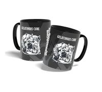 Konix Dungeons & Dragons Mug - Tasse en céramique - 320 ml - Noir et blanc - Motif Gelatinous Cube