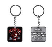 Konix Dungeons & Dragons Porte-clés - Motif Beholder - Noir et rouge