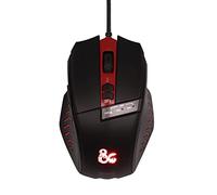 Konix Interactive Souris Gaming Dungeons & Dragons G - Filaire 6 boutons USB 1,8 m Noir/Rouge