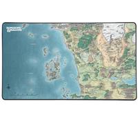 Konix Interactive – Tapis de souris gaming Dungeons & Dragons Faerûn XXL 80 x 46 cm antidérapant