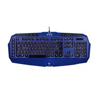 Konix Interactive Clavier gaming filaire Edition FFF AZERTY anti-ghosting rétroéclairage Bleu