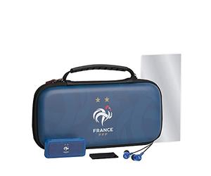Konix FFF Pack d'accessoires Gaming Starter Kit Nintendo Switch, Switch Lite et Switch OLED - Housse - Boîtier Jeux - Verre trempé - Écouteurs