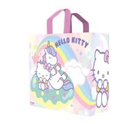 Konix Hello Kitty Sac cabas - Taille M 40 x 45 x 20 cm - Matière recyclée - Motif poney