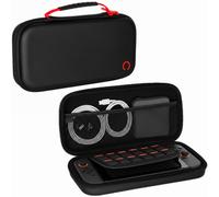 Konix Housse de protection et transport Carry Bag console Nintendo Switch 2 - Filet rangement accessoires - 8 compartiments jeux - Noir