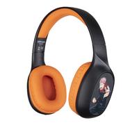 Konix Jujutsu Kaisen Casque Audio sans Fil Bluetooth 5.3 pour Smartphones et tablettes - Autonomie 30 h - Câble Jack 3,5 mm - Motif Yuji