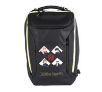 Konix Jujutsu Kaisen Sac à dos à bandoulière de protection et transport pour PC gaming portable 17" - Volume 27 l - Noir