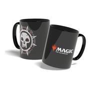 Konix Magic The Gathering Mug - Tasse en céramique - 320 ml - Motif mana noir
