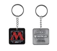 Konix Magic The Gathering Porte-clés - Motif logo M - Noir et rouge