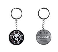 Konix Magic The Gathering Porte-clés - Motif mana noir