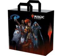 Konix Magic The Gathering Sac cabas 40 x 45 x 20 cm - Matière recyclée - Motif Planeswalkers - Noir