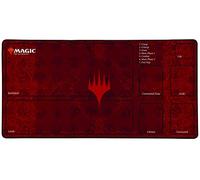 Konix Magic The Gathering Tapis de Souris Gaming XL 70 x 35 cm - Base antidérapante - Motif Plateau de Jeu - Rouge