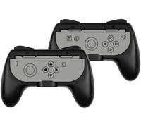 Konix Paire de supports Joy-Con pour Nintendo Switch 2 - Forme de manette classique - Noir