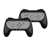 Konix Paire de supports Joy-Con pour Nintendo Switch 2 - Forme de manette classique - Noir