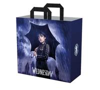 Konix Mercredi Sac cabas - Taille M 40 x 45 x 20 cm - Matière recyclée - Motif parapluie - Violet