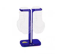 Konix My Hero Academia Double Support Porte Casques Gaming - Rétroéclairage Arc-en-Ciel - Bleu