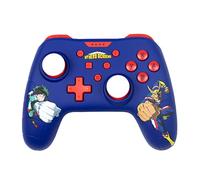 Konix My Hero Academia Manette filaire pour Nintendo Switch, Switch 2 et PC - Fonction vibration - Câble 3 m - Bleu