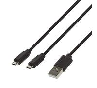 Konix Mythics Câble de charge double 3,5 m pour manette Xbox One - Connexion USB - Noir