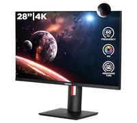 Konix Mythics Écran Gaming Vidar 4K 28" PC, PS4, PS5, Switch et Xbox - Résolution UHD 2 160 px - Fréquence 60 Hz - 1 ms - 3 x HDMI - Dalle IPS