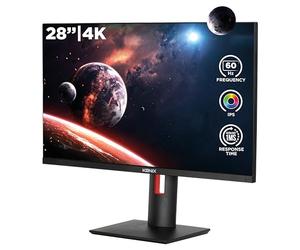 Konix Mythics Écran Gaming Vidar 4K 28" PC, PS4, PS5, Switch et Xbox - Résolution UHD 2 160 px - Fréquence 60 Hz - 1 ms - 3 x HDMI - Dalle IPS