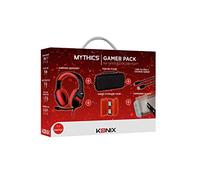 Konix Interactive Pack d'accessoires Switch, Lite, OLED – Casque Housse Boîtier Câble Verre trempé