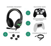 Konix Mythics Pack d'accessoires gaming Chronos Xbox Series X|S - Casque - Batterie - Câble - Coque de protection - Appuie-pouces