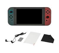 Konix Mythics Pack gaming d'accessoires pour console Nintendo Switch - Écouteurs - Coque de protection - Verre trempé - Chiffonnette