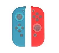 Konix Mythics Paire de Protections pour manettes Joy-Con Nintendo Switch Lite, Switch Lite et Switch OLED - Silicone - Anti-poussière