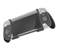 Konix Mythics Support poignées Comfort Grip pour console Nintendo Switch Lite - Rangement 4 jeux - Noir