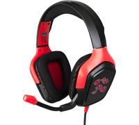 KONIX NARUTO AKATSUKI Casque De Jeu (Noir/Rouge)