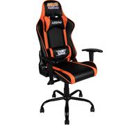Konix Naruto Premium Gaming Chair, Chaise de jeu pour ordinateur, 150 kg, Siège rembourré, Dossier rembourré, Noir, Métal