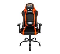 Konix Naruto Premium Gaming Chair Siège de jeu sur PC Siège rembourré Noir, Orange